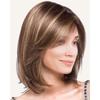Γυναικεία Μόδα Μπομπ Περούκα Κοντές ξανθές καφέ περούκες Μαύρες ρίζες Συνθετική Ombre Hair Daily Cosplay Party περούκα για γυναίκες Ανθεκτική στη θερμότητα περούκα
