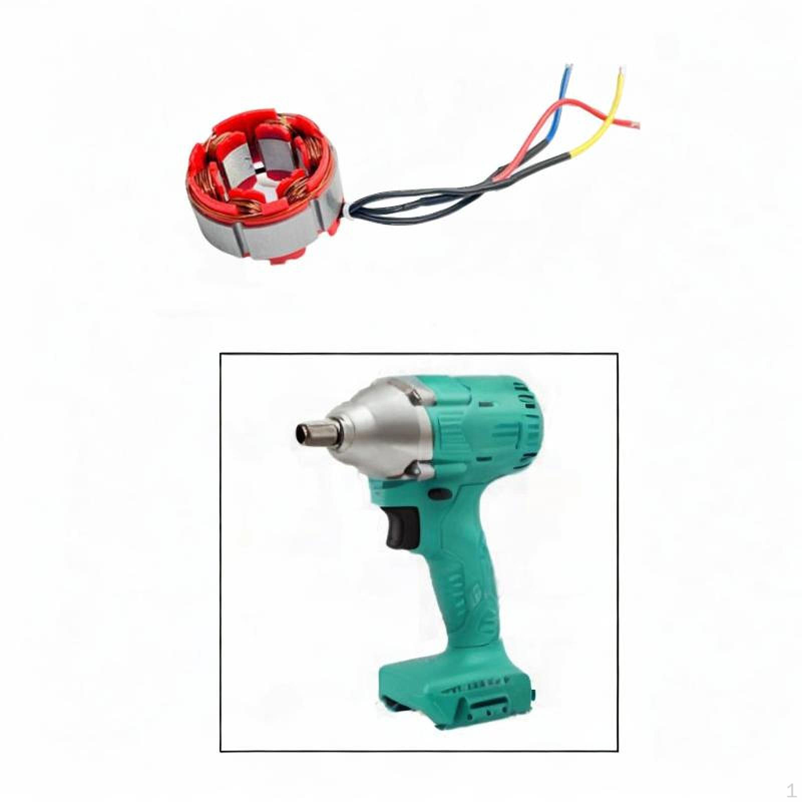 

Безщітковий Електричний Гайковерт Ротор Статор Висока Міцність Легко Встановити Замінні Частини Електроінструменти Двигун Stator