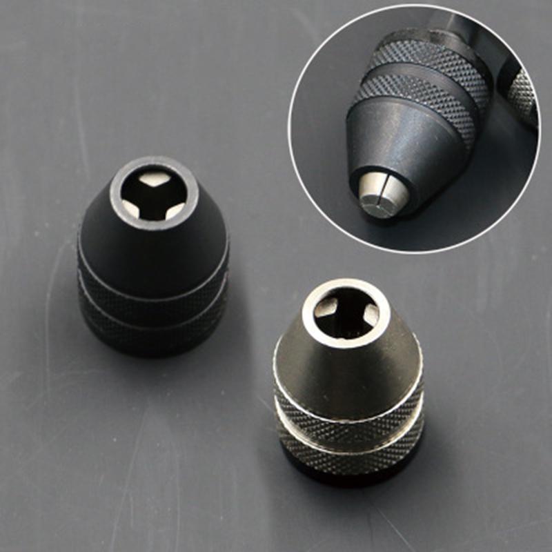 Upgrade Your Power Tools with Hex Shank Drill Chuck Adapter Black/Silver