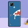 Gawr Gura Hololive Anime Case For Realme C61 C75 C67 C55 C53 C51 C35 C21Y C25S GT 7 Pro 6 6T 10 11 12 13 14 Pro Plus