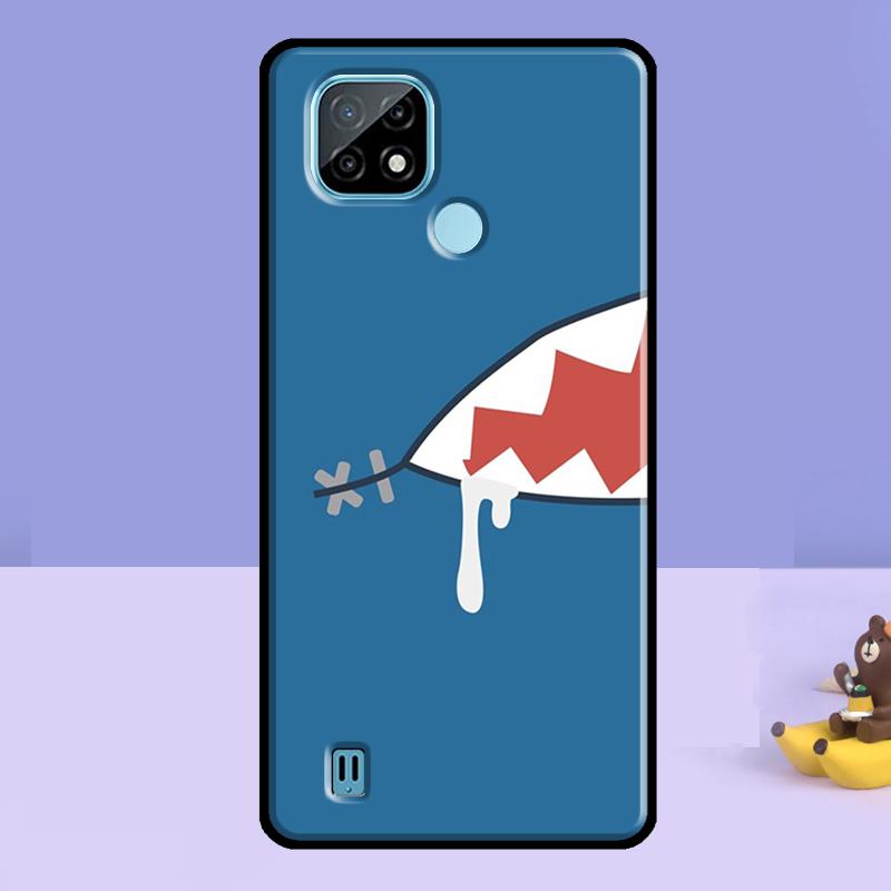 Gawr Gura Hololive Anime Case For Realme C61 C75 C67 C55 C53 C51 C35 C21Y C25S GT 7 Pro 6 6T 10 11 12 13 14 Pro Plus