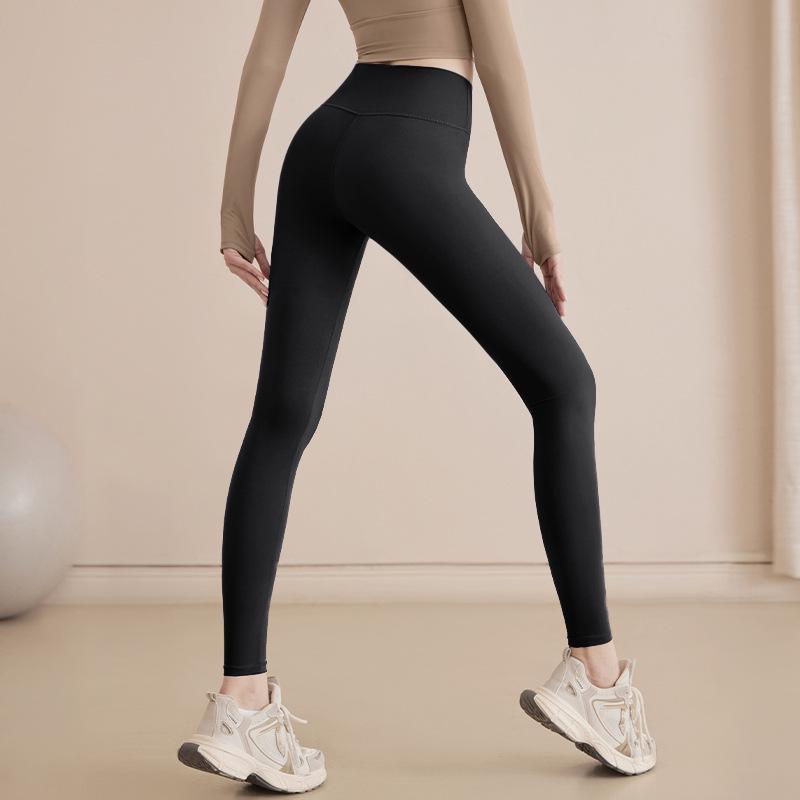 Women's High-Waist Butt-Lift Yoga Pants - Elastic, Quick-Dry, Tummy Control, No Lines