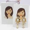 6*9cm 50pc Beauty Head Jewelry Package Card Paper Necklace Earring Display Tag Card Longer Earring Holder Card  Jewelry Package
