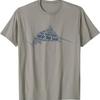 The Old Man And Sea Sword Fish T Shirt