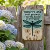 Vintage Gedenkschild, Rustikale Wanddekoration mit Spruch, Hängendes Schild für Garten oder Zuhause