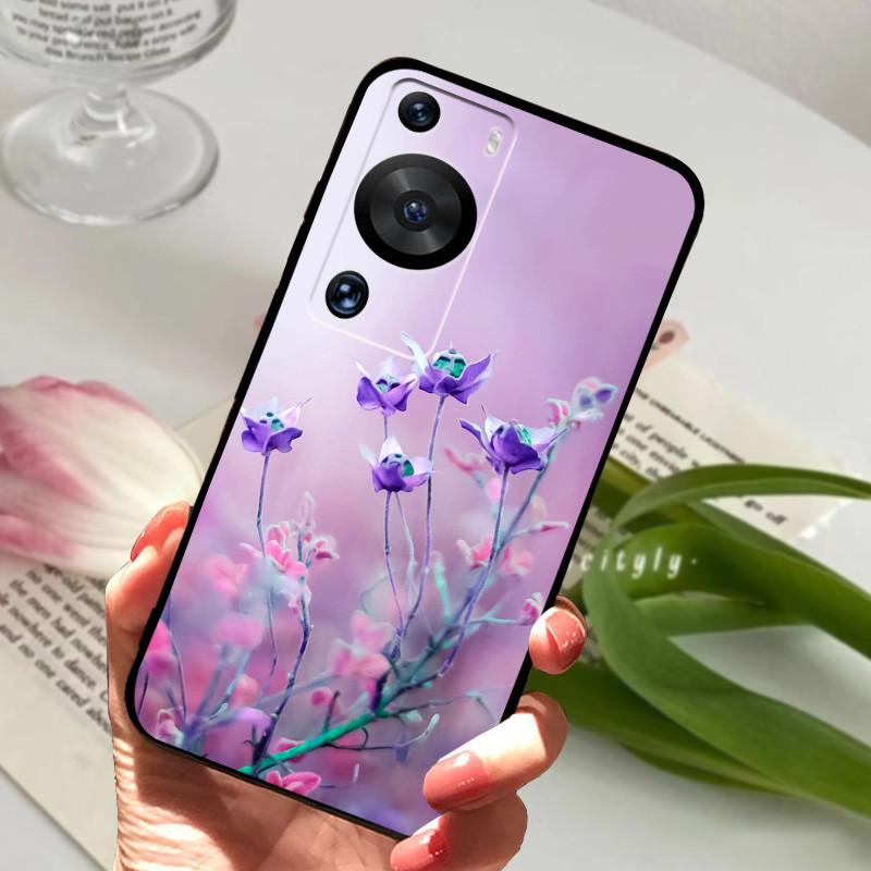 For Huawei P60 Case Soft Silicone TPU Phone back Cover For Huawei P60 Pro Cases Animal Bumper For HuaweiP60 P60Pro Protective