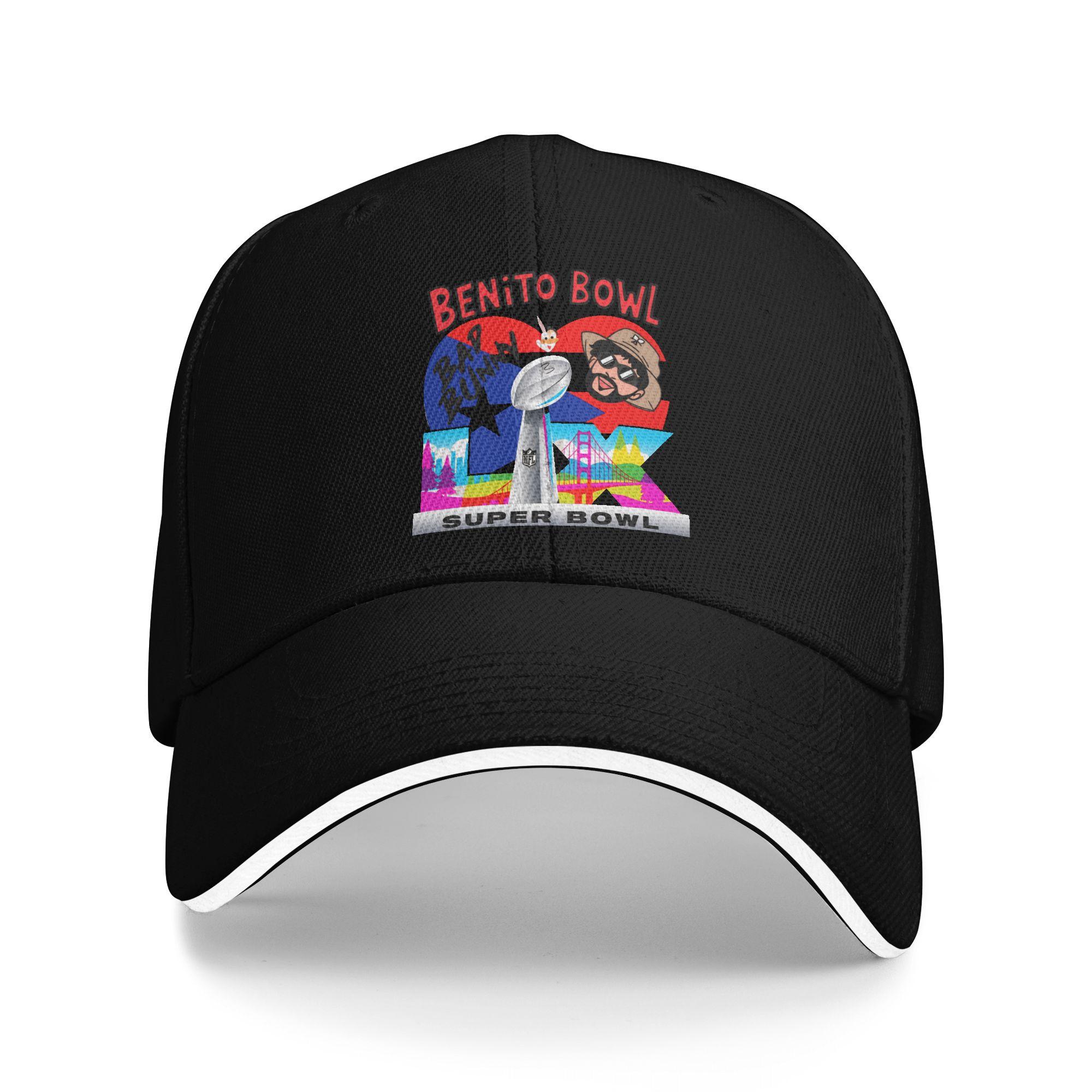 

Benito Bowl Bad Rabbit DTMF Baseball Cap y2k Cool Trucker Hat Summer Women Men Outdoor Sport Snapback Cap One Size