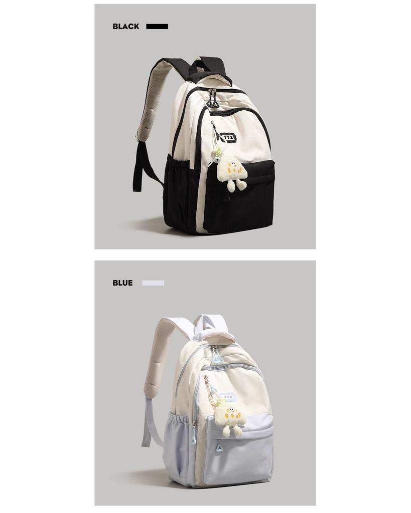 2025 Hochleistungs-Farbblock-Rucksack für Studenten & Kurztrips