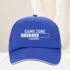 Game Zone Logo Game Sun Baseball Cap UnisexTeens Design Hip Hop Hat Summer Trendy Tennis Skate Hot Sale Baseball Caps
