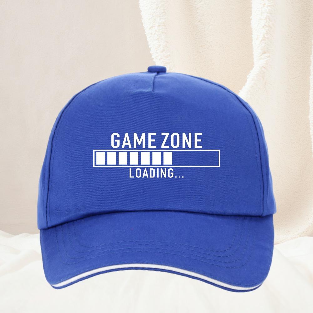 Game Zone Logo Game Sun Baseball Cap UnisexTeens Design Hip Hop Hat Summer Trendy Tennis Skate Hot Sale Baseball Caps