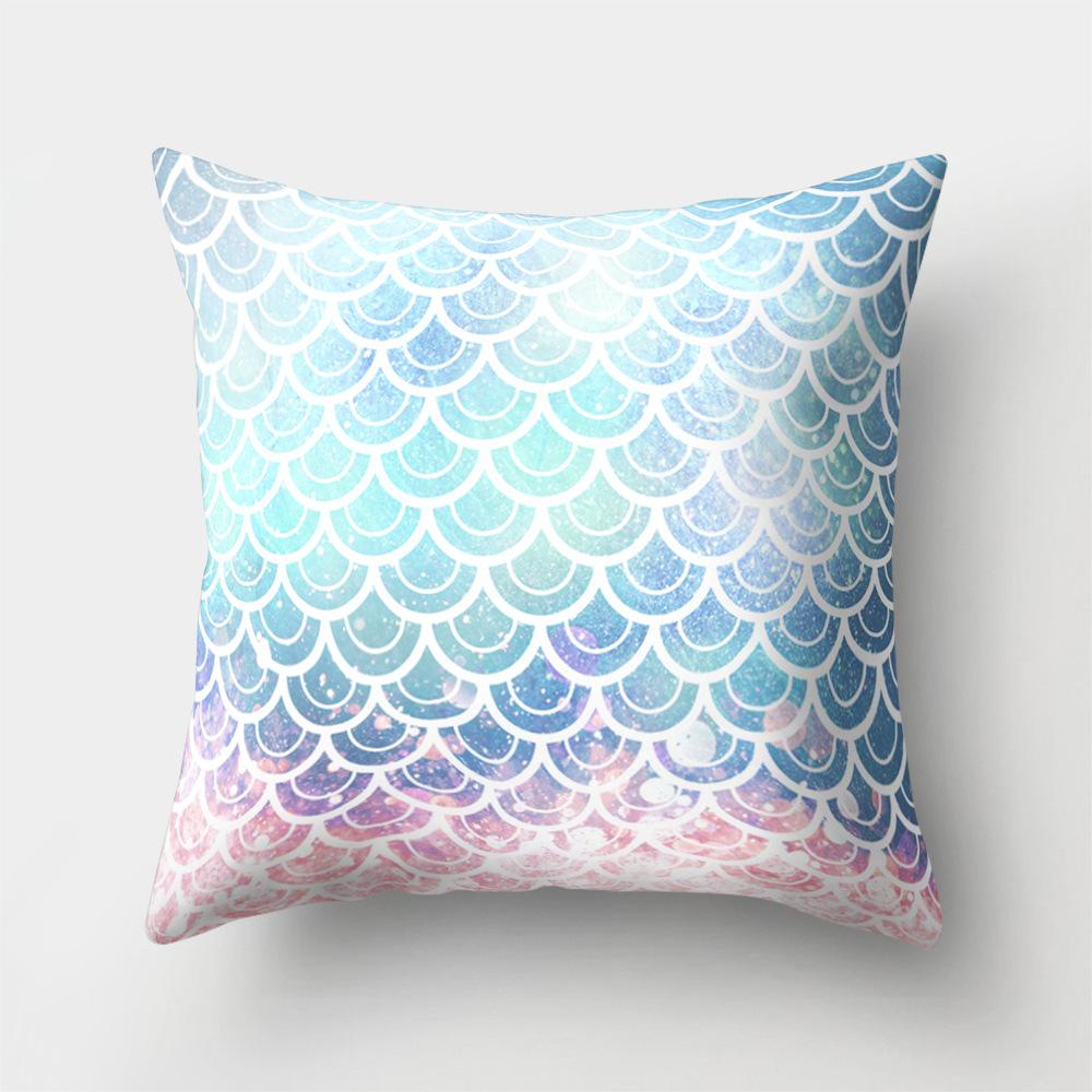 Pillowcase Cartoon Pattern Car Waist Pillow Sofa Pillow Case Car Cushion Creative Home