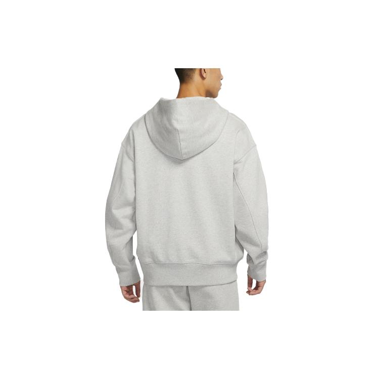 Nike Bluzy Męskie Szare z Kapturem Średnia Regularna DM5280-050