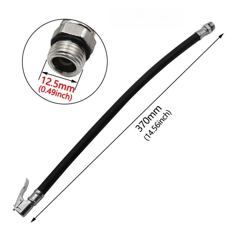 

Шланг для накачивания автомобильных шин Портативная удлинительная трубка для накачивания шин Гибкий шланг для воздушного компрессора для шин Резьбовая насадка для автомобиля