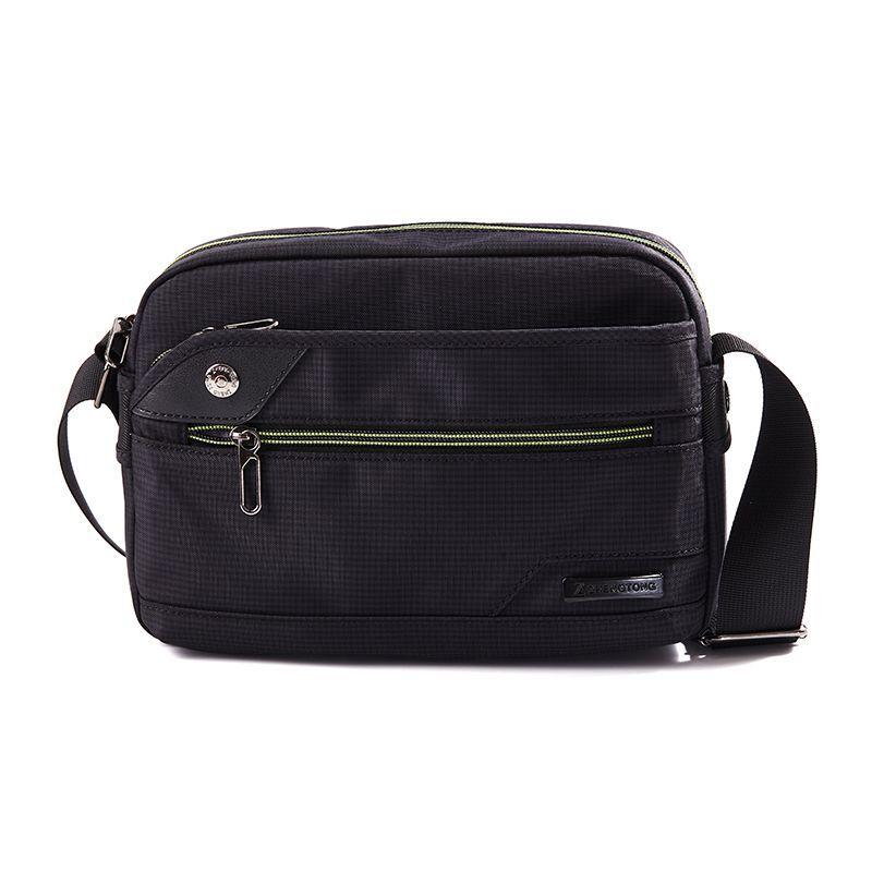 Simple Business Oxford Cloth Men's Messenger Bag Daily Commute Large Capacity Waterproof Wear-resistant Messenger Bag Men