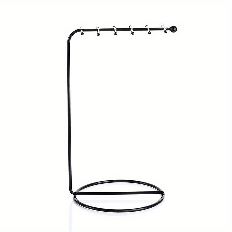 Minimalism Necklace Display Rack Ironwork Necklace Jewelry Shelf Storage Suspension Bracelet Organizer Pendant Shelves чёрный