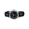 Casio Classic Pointer Series Fashion Retro Minimalist Waterproof Quartz Movement Leather Strap Watch Women Watches Black LTP-V005L-1A