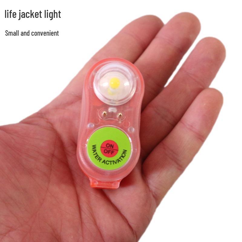 JHYD Marine Life Jacket Light: CCS Certified, Lithium Battery Strobe, Insulated Suit & Rescue Direction Light