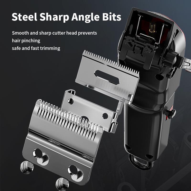 Professional LCD Digital Display Electric Hair Clipper for Adults