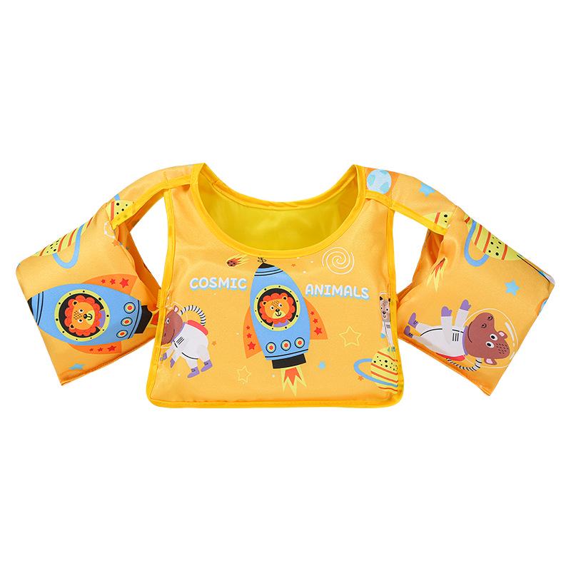 Cartoon Kids' Swimsuit & Water Play Gear: Armbands, Floats, Swim Rings, Life Jackets, Water Sleeves, Buoyancy Vests.