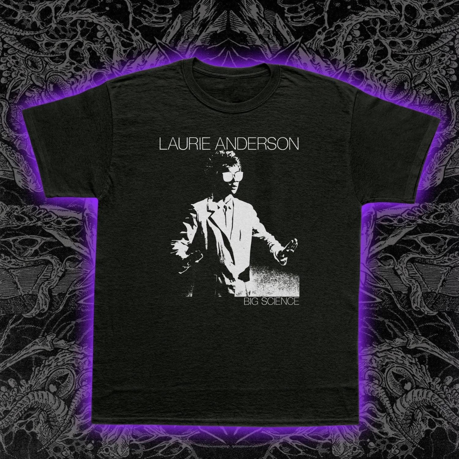 Футболка Laurie Anderson Big Science Авангардное Экспериментальное Искусство Музыкальная Футболка S-5XL S