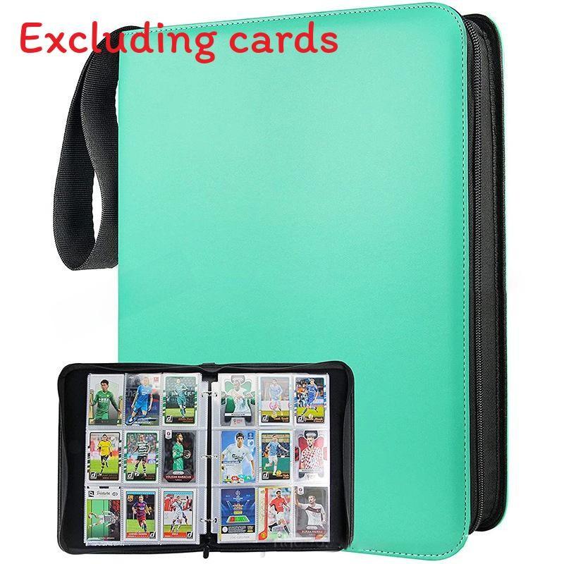 Nine Multi Color Grids Card Binder Holder Collection Book Loose Leaf Collectors