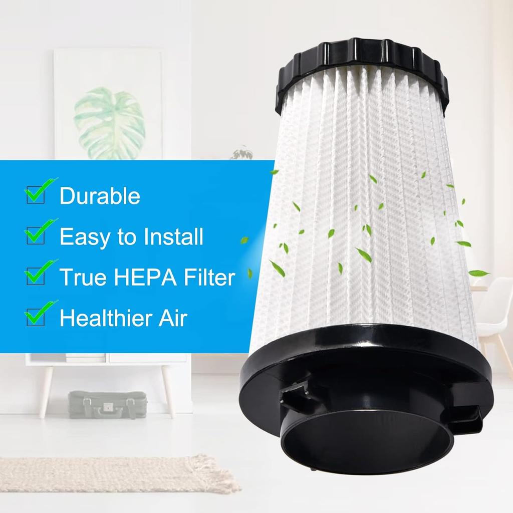 4Pcs Replacement HEPA Vacuum Filter Compatible with Dirt Devil F2 Part #3SFA11500X