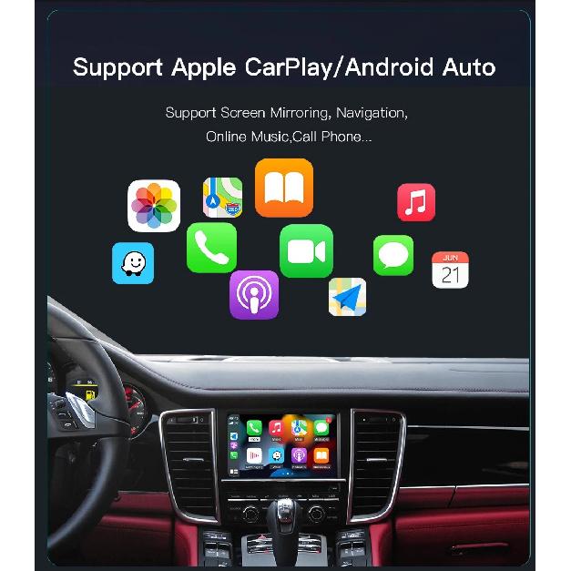 Wireless CarPlay Android auto For Panamera Cayenne Macan Cayma 911 918 PCM 3.1 Support Mirror Link AirPlay Camera