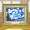 1:12 Dollhouse Miniature Frame Oil Painting Diy Doll House Accessories Decor