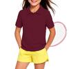 Kids Quick Dry Shirt with Collar for School Class Uniform and Everyday Wear