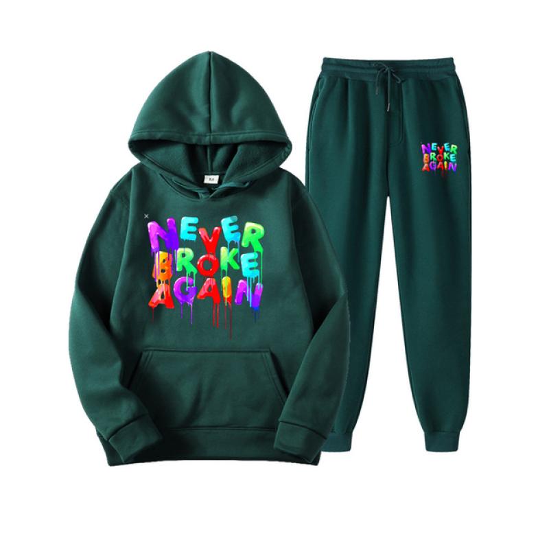 Rapper YoungBoy Never Broke Again Hoodies Anzug Männer Harajuku Sweatshirt Frauen Streetwear Kleidung Koreanischen Mit Kapuze Pullover Set