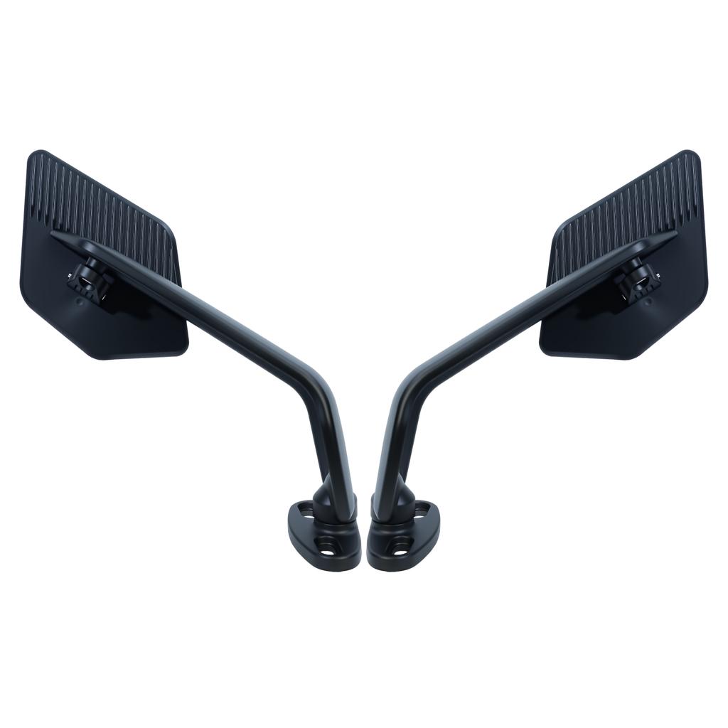 Universal Motorcycle Side Wing Mirrors For Kawasaki YAMAHA Aprilia Honda Suzuki Motorcycle Rotatable Adjustable Wind Wing Mirror