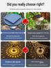 Waterproof Solar Garden Lights for Outdoor Landscape and Courtyard Decor