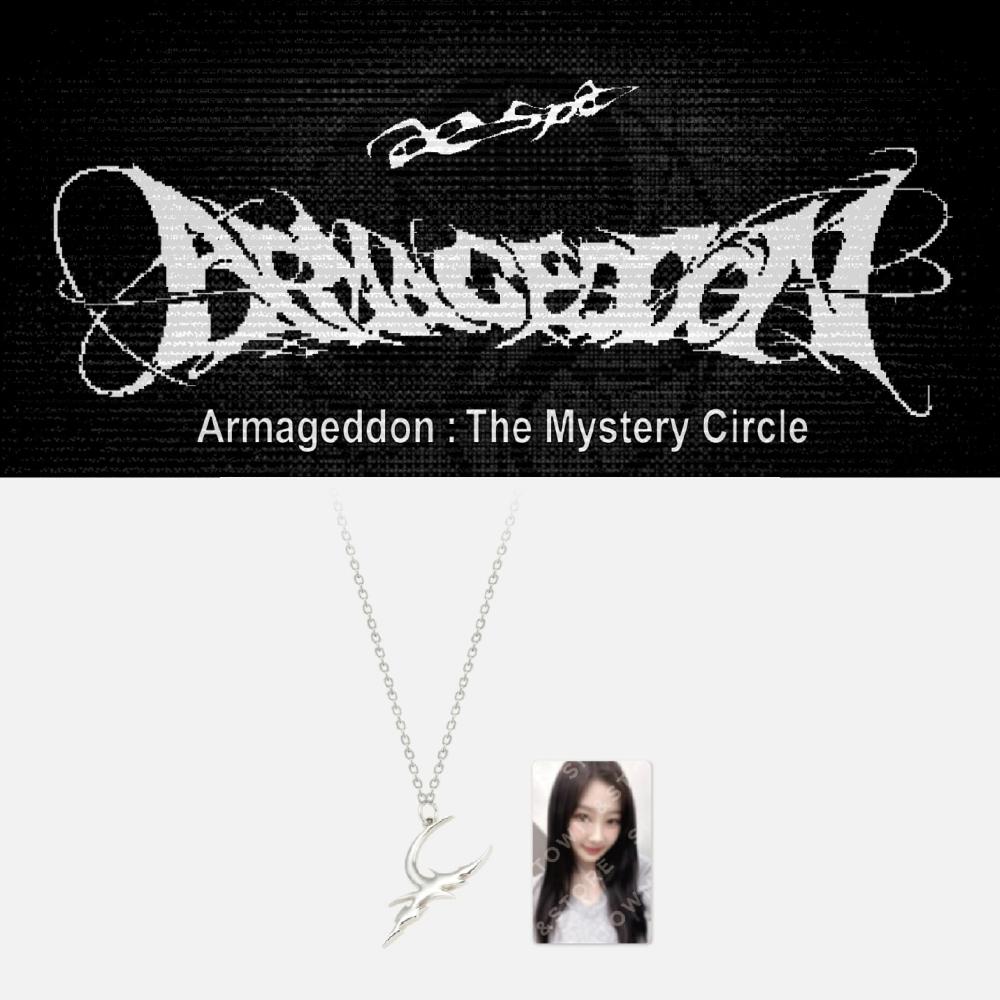 

Предзаказ aespa WEEK Armageddon Ожерелье «Таинственный круг» + набор фотокарточек