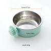 Macaron Elephant Leg Slanted Cat Bowl - Anti-Tip Pet Food Dish