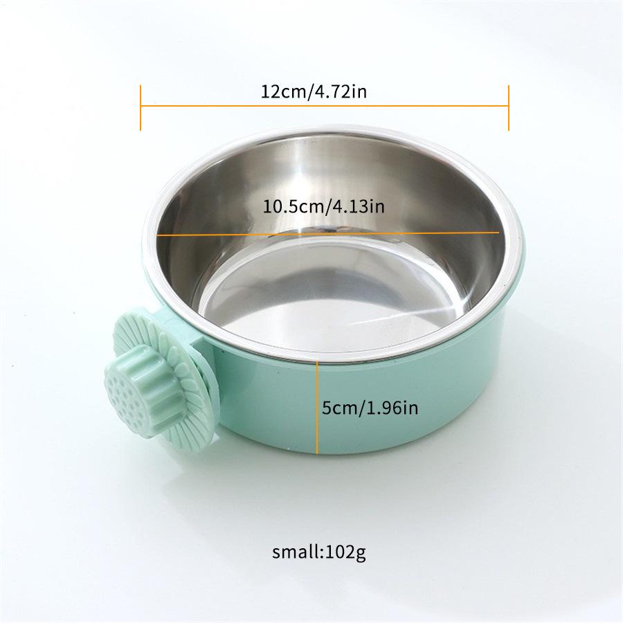 Macaron Elephant Leg Slanted Cat Bowl - Anti-Tip Pet Food Dish