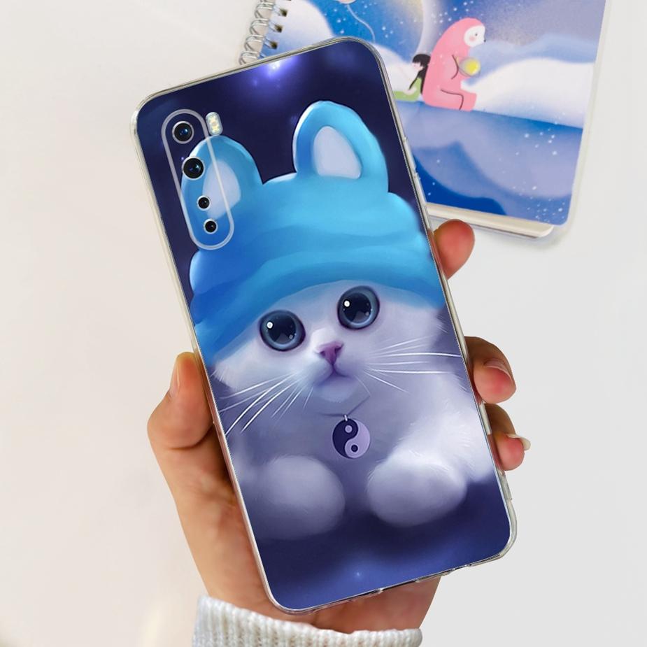For OnePlus Nord Case AC2001 AC2003 Stylish Painted Cover Soft Siliicone Phone Case For Oneplus 8 Nord 5G One Plus Z Back Shell