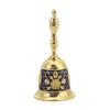 Retro Hand Cranked Bell European Style Exquisite Luxury Hand Bell Craft Decor Christmas Bell Church Bar Hotel Decoration