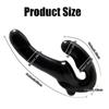 Strapless Strap-on Dildo Vibrator for Couples Strapon for Lesiban Wireless Remote Control Double-heads Vibrator Adult Sex Toys
