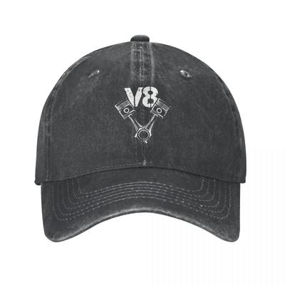 V8 Engine Pistons Illustration Baseball Cap Hat Man Luxury Funny Hat Women'S Beach Hat Men'S