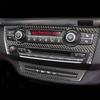 AAACH1 For BMW X5 X6 E70 E71 Accessories Car Interior Air Conditioning CD Console Panel Cover Decoration Trim Carbon Fiber Car Styling