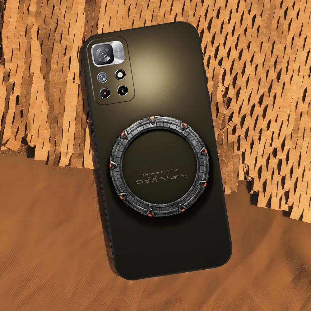 

S-Stargate A-Atlantis Phone Case for Xiaomi 15 14 13 12 Mi 11 ultra Pro Lite Black Soft Silicone Cover Xiaomi Mi 11 Lite