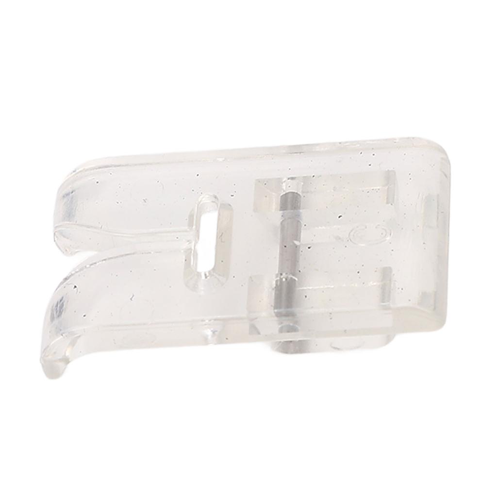 Clear Open Toe Satin Stitch Presser Foot Transparent Plastic Sewing Presser Feet for Sewing Machine