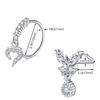 10Pcs Nose Rings Studs Surgical Steel 18 20G Nose Hoop Corkscrew L Shaped Nose Piercing Jewelry for Women
