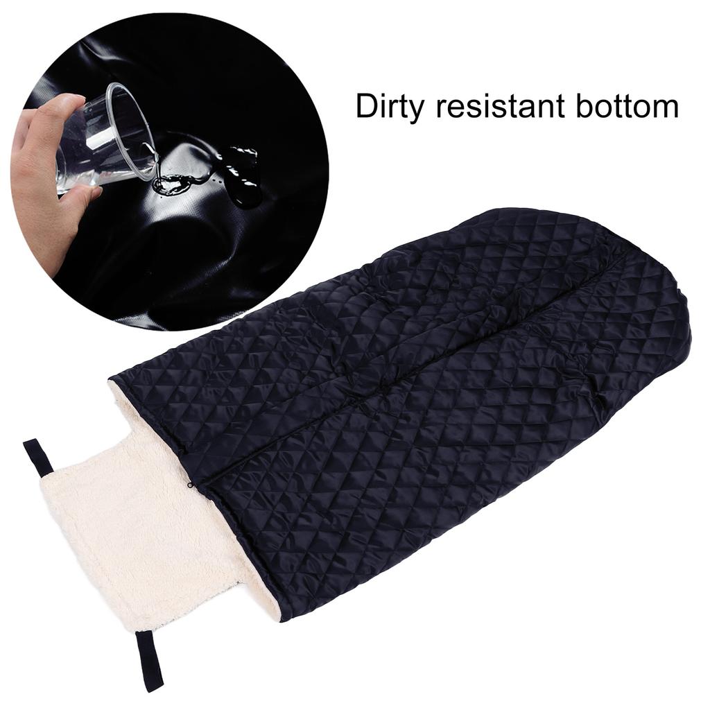 Fleece Wrap Blanket for Chair Warm Blanket Double Layer Thicken Fleece Wrap Leg Warm Chair Blanket for Lower Body