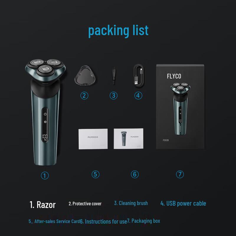Flyco FS928 Men's Smart Electric Shaver