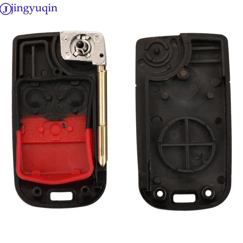 Jingyuqin Modified Remote Folding Flip Key Cover Case For Ford Crown Victoria Escape ExpeditionExplorer Sport FO21 Blade