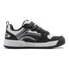 Li Ning Bequeme Vielseitige Rutschfeste Langlebige Low-Top Freizeitschuhe Kinder Sneaker Weiß Schwarz YKCU012-5