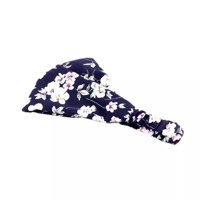 Summer Cooling Headband with Wide Brim for Sleep and Wind Protection