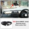 Right Hand Drive Vehicle Accessories with Carbon Fiber Pattern Black Navigation Panel Decorative for Benz SMARTfor Two Sticker