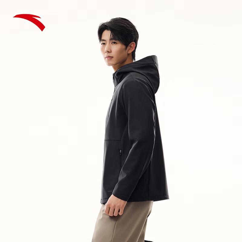 ANTA Men's Hooded Windproof Training Jacket